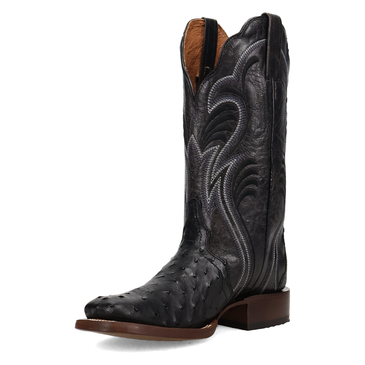 reese full quill ostrich boot