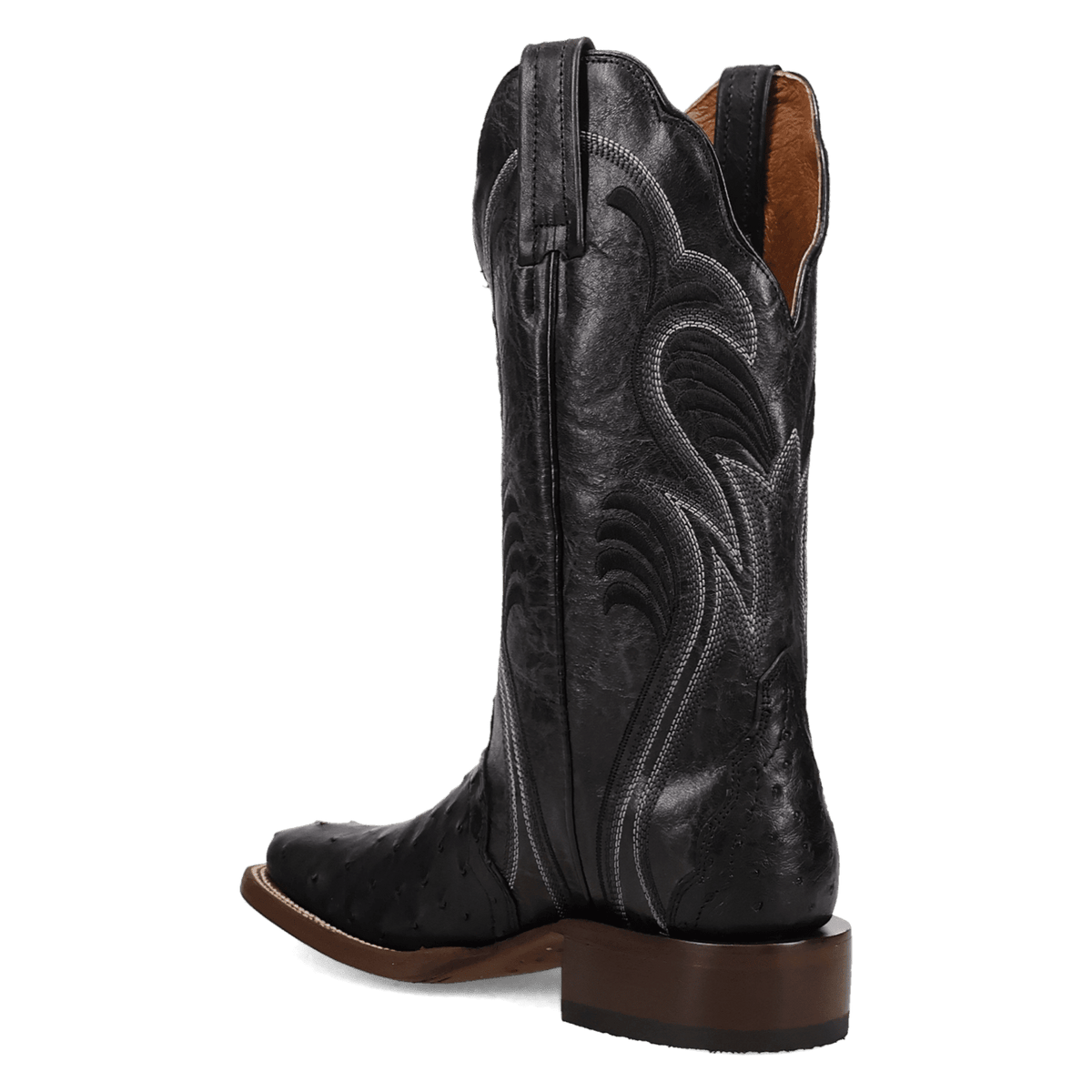 reese full quill ostrich boot 270 degree angle