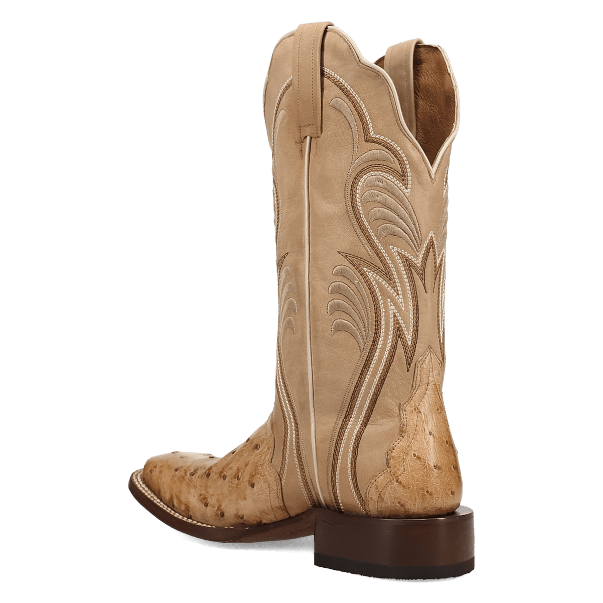 reese full quill ostrich boot