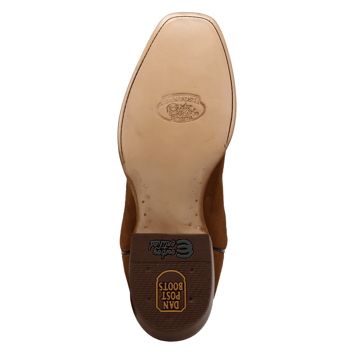 barren leather boot outsole angle