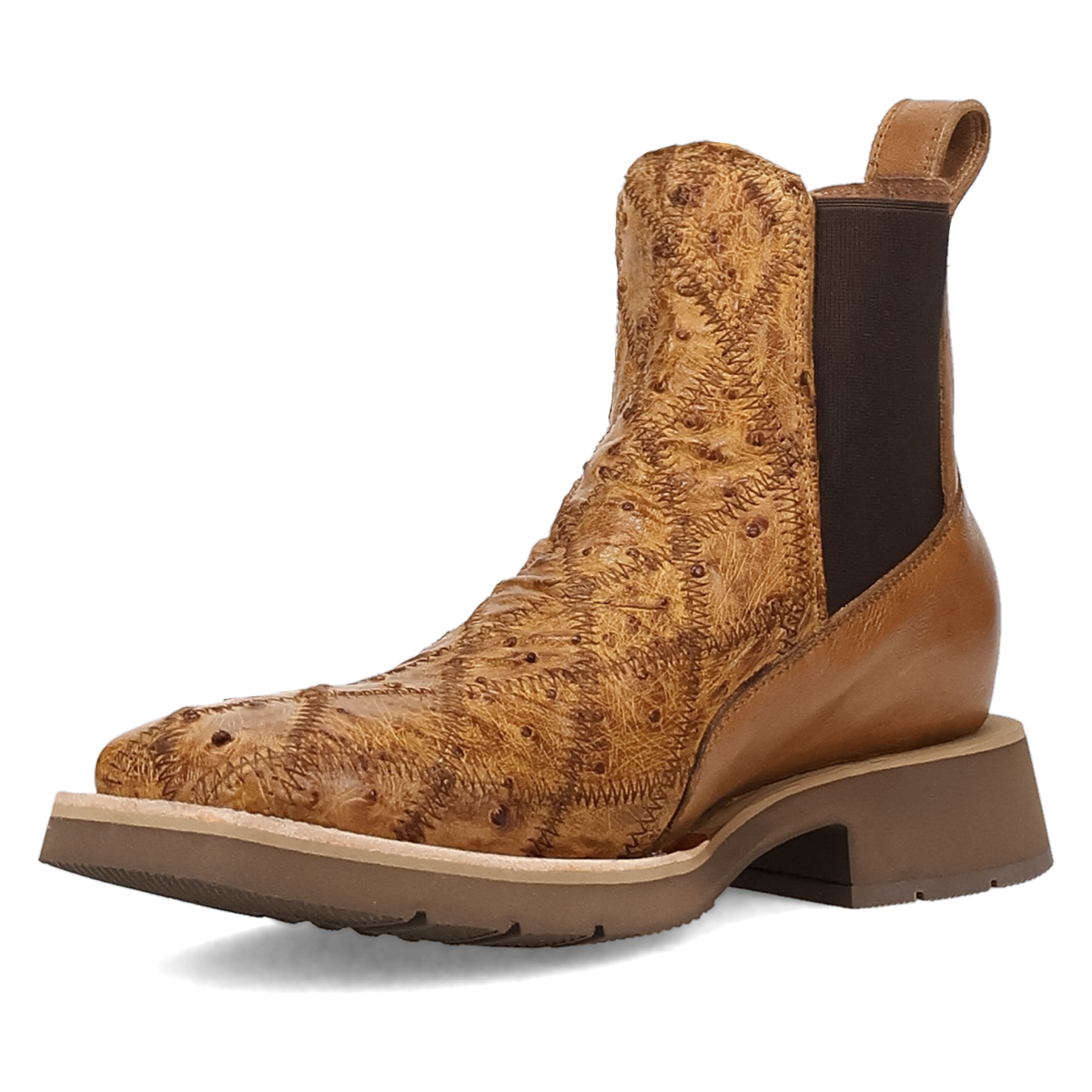 denzen full quill ostrich boot