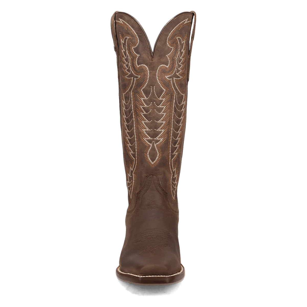 calista leather boot front angle