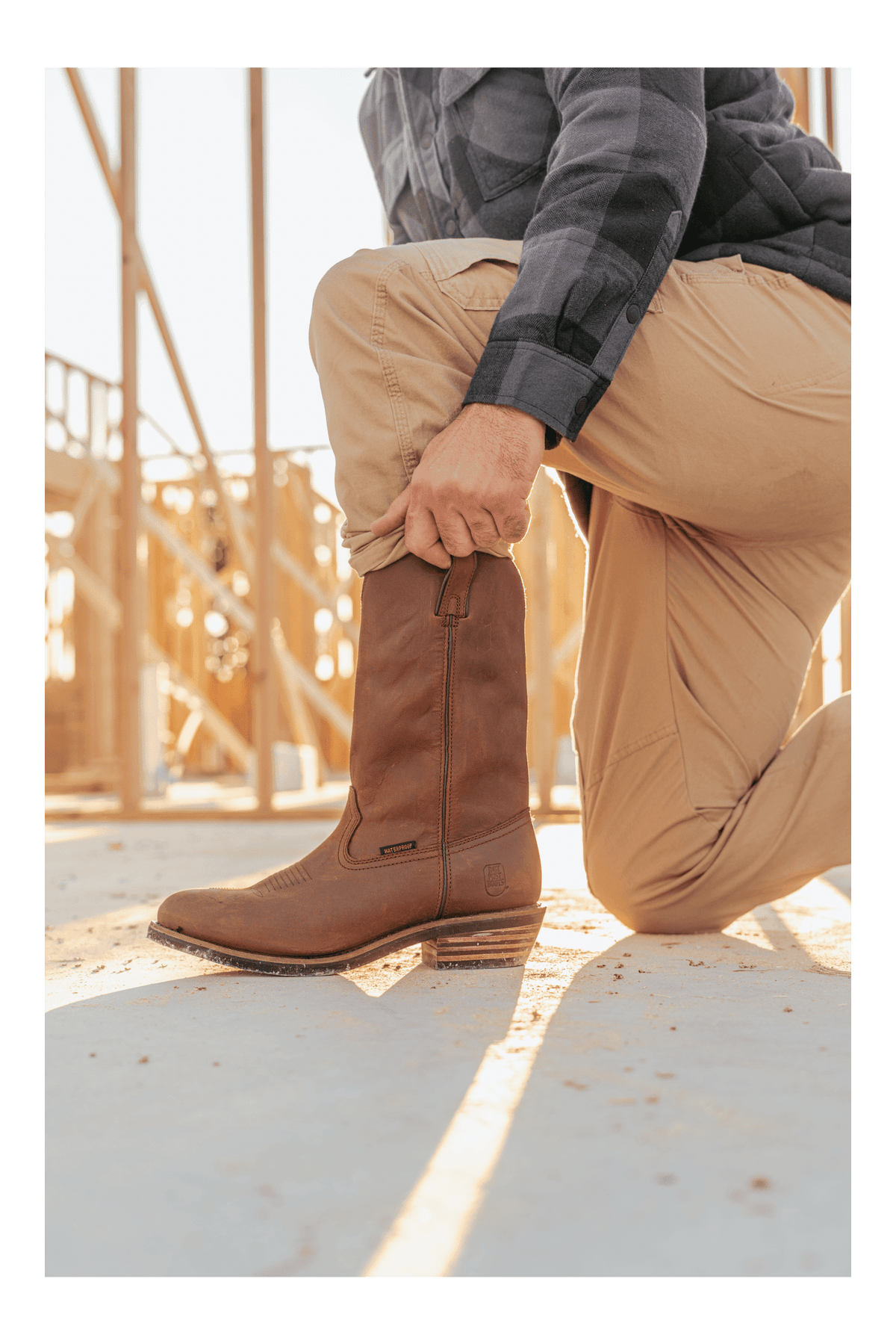 Nae Vegan Vegan Boots Brown Nae Vegan Shoes Lace-Up Boots 'Gadea