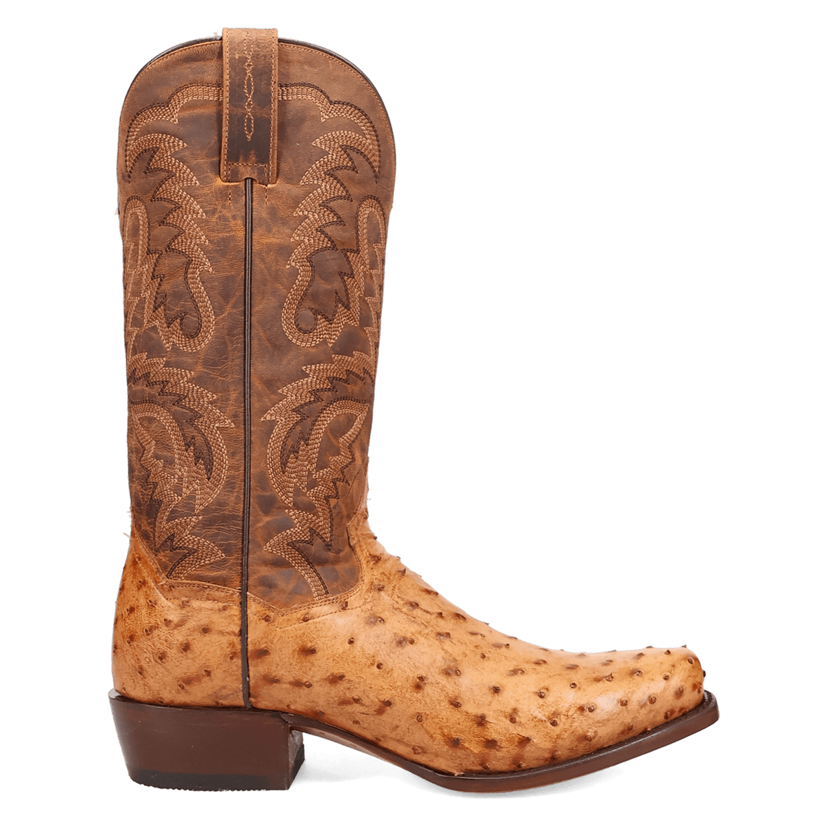 MARCO FULL QUILL OSTRICH BOOT Image