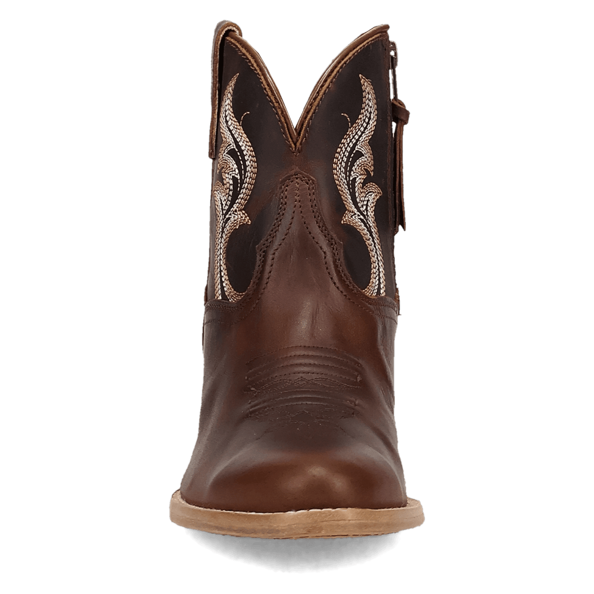 RUSTIC CHARM LEATHER BOOTIE Image