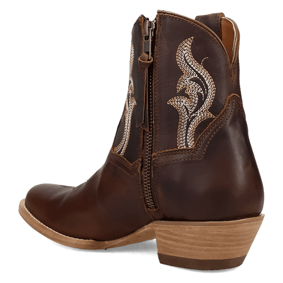 RUSTIC CHARM LEATHER BOOTIE Image