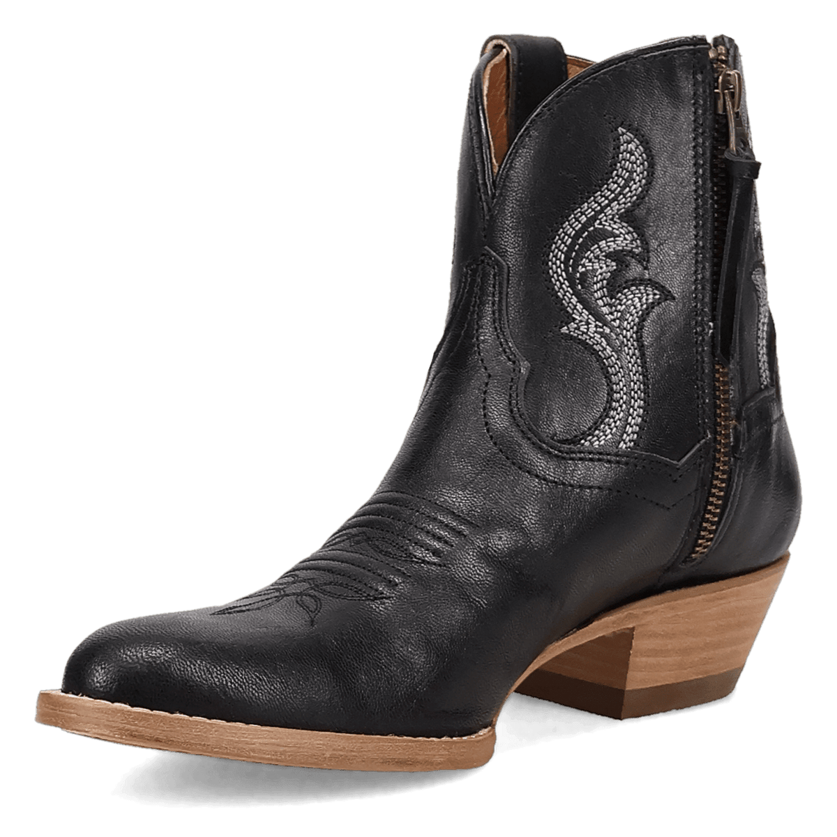 RUSTIC CHARM LEATHER BOOTIE Image