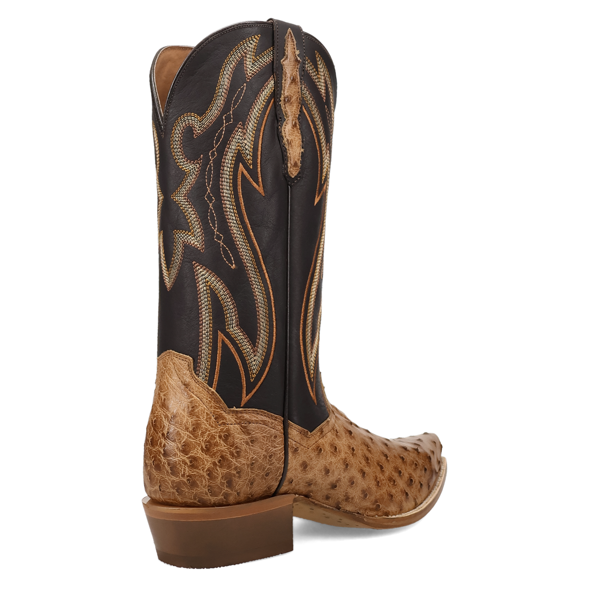 grit full quill ostrich boot - dan post boots