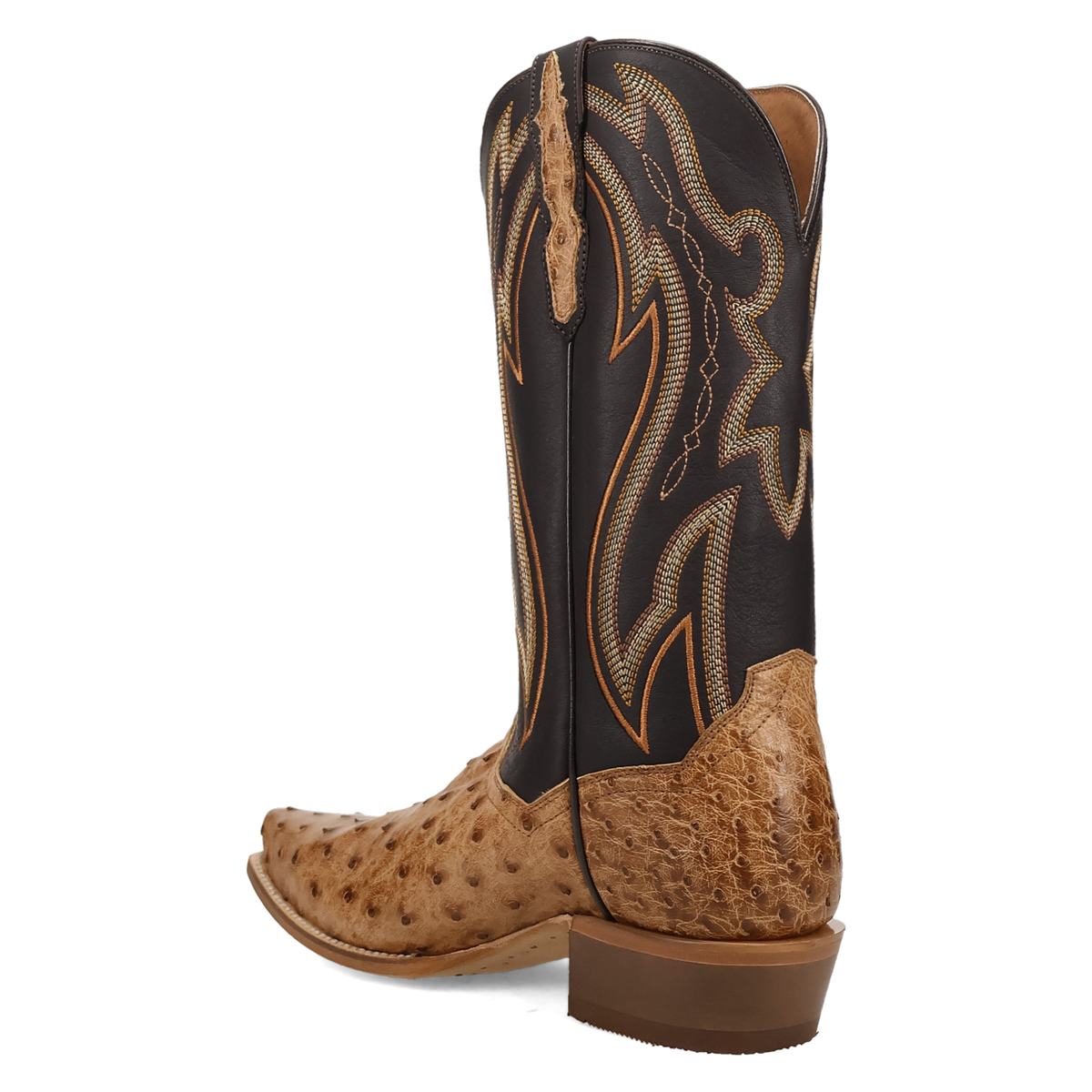 grit full quill ostrich boot - dan post boots
