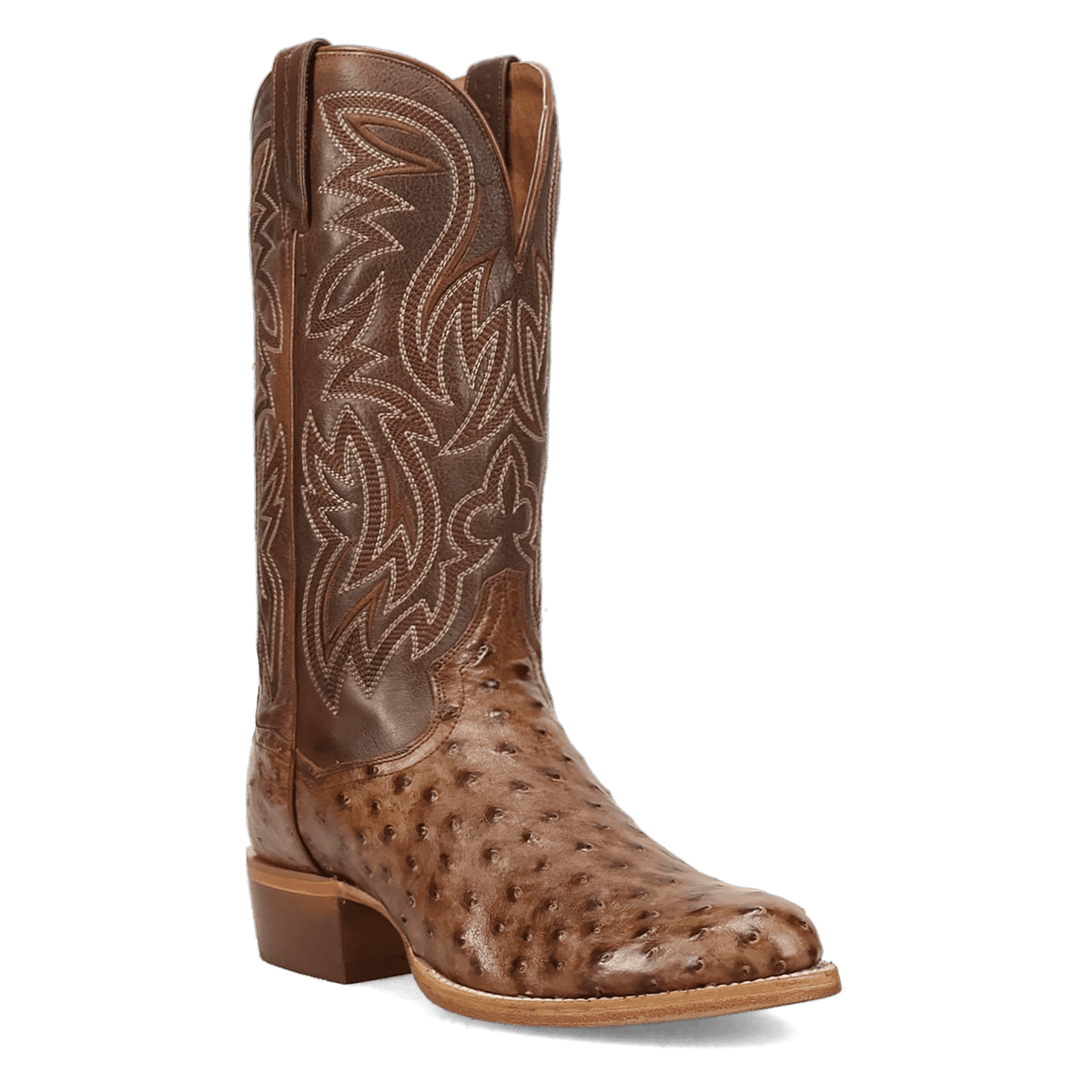 gauge full quill ostrich boot 45 degree angle