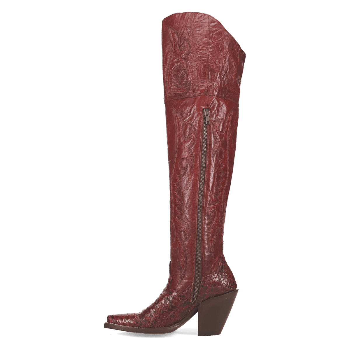 calvera python boot 135 degree outside angle