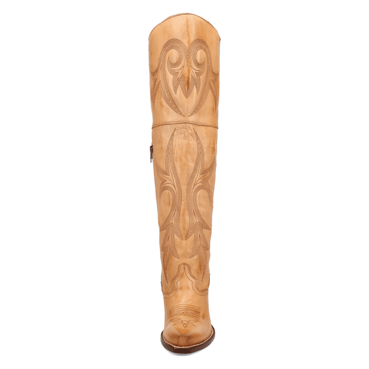 jilted leather boot front angle
