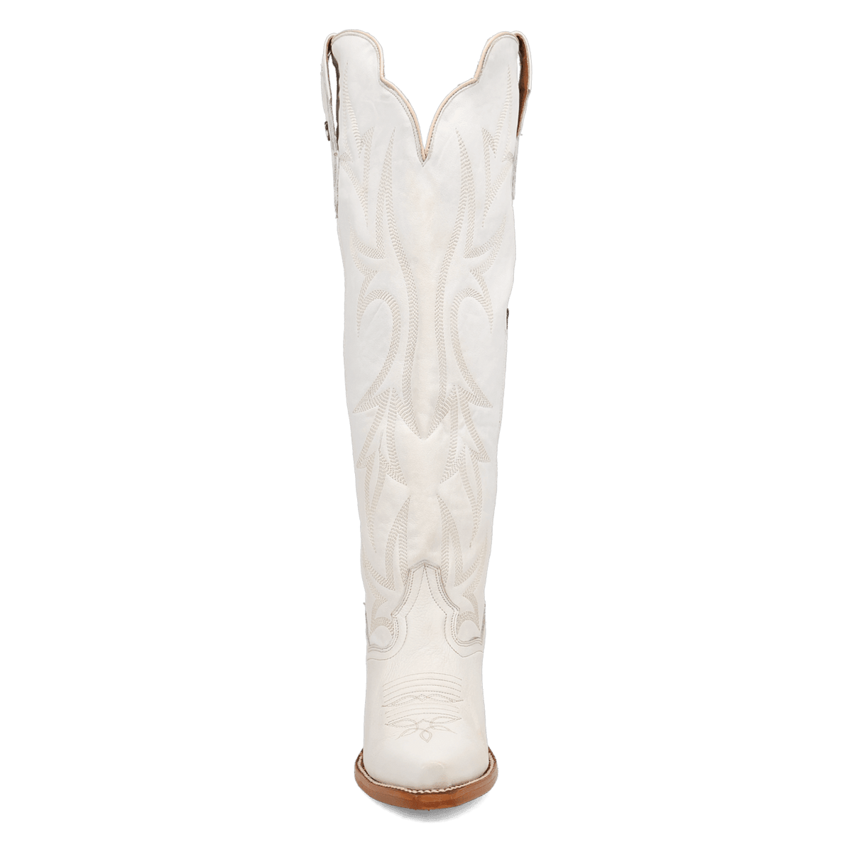 blissful beauty leather boot front angle