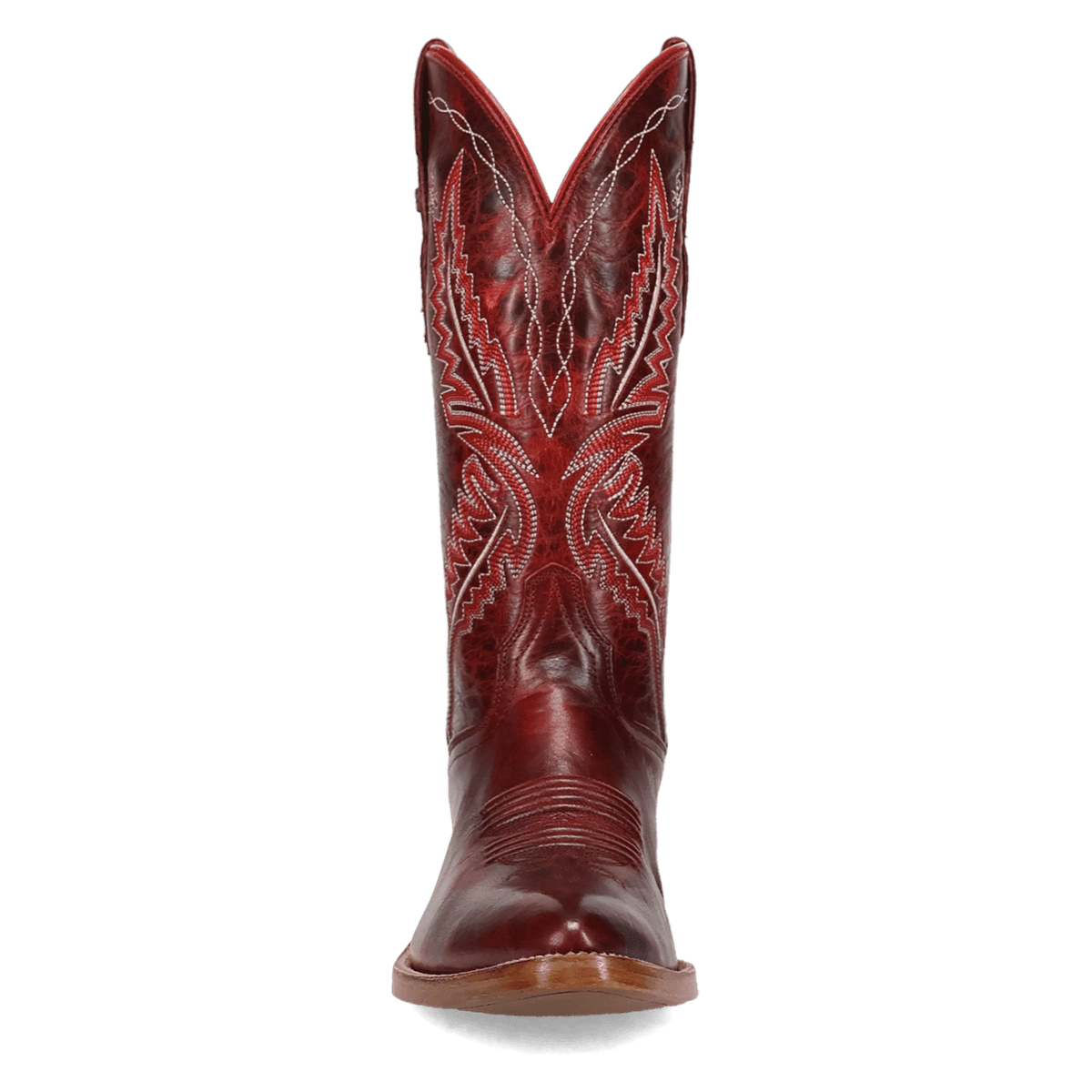 juni leather boot front angle