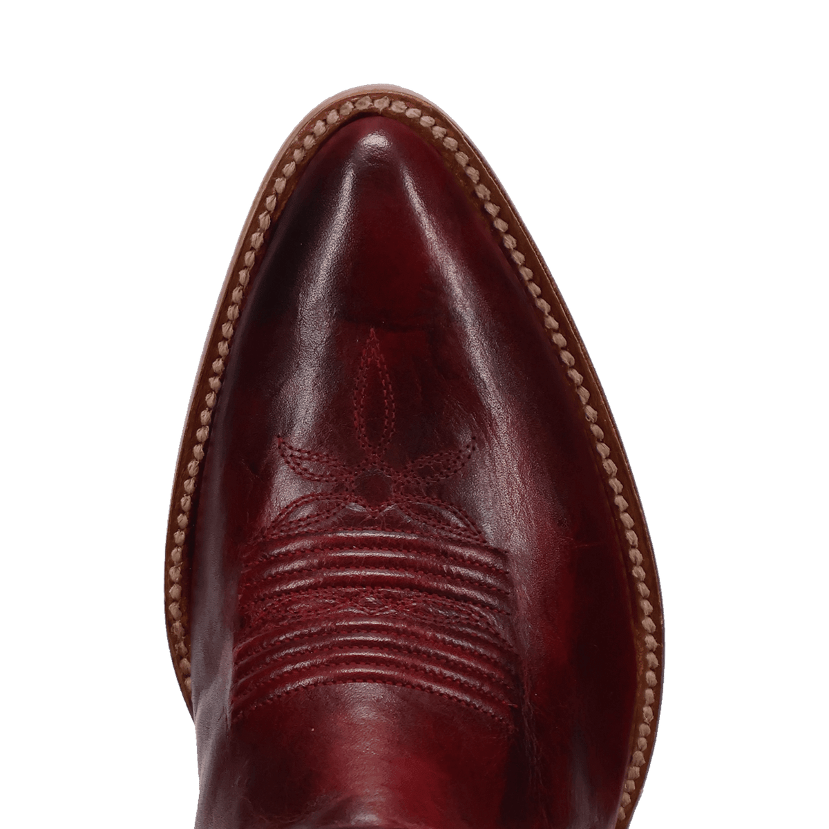 juni leather boot toe angle
