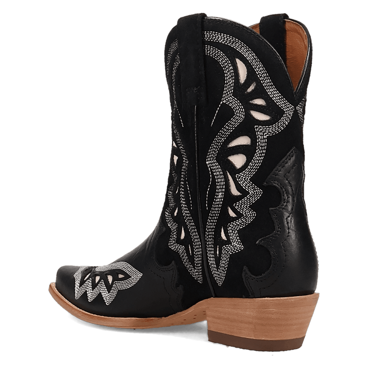 haven leather bootie 270 degree angle