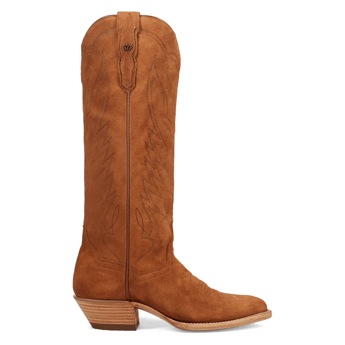 neon prairie suede leather boot 90 degree inside angle