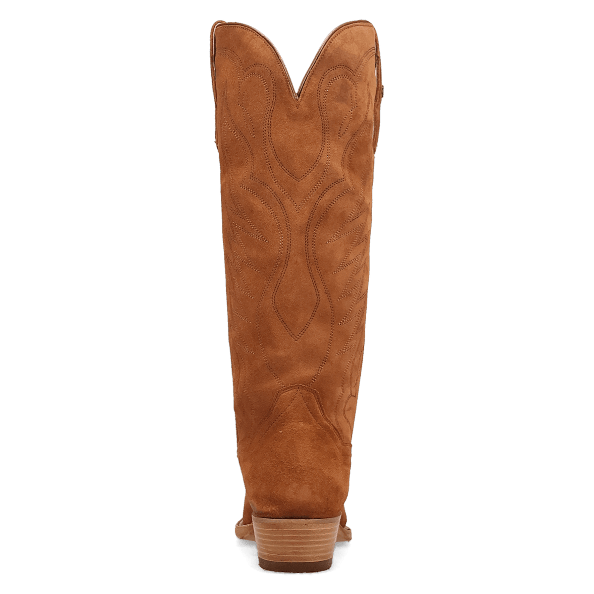 neon prairie suede leather boot 180 degree back angle