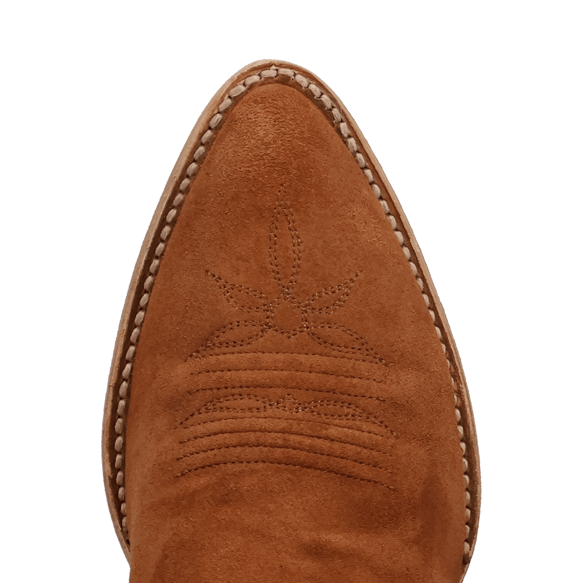 neon prairie suede leather boot toe angle