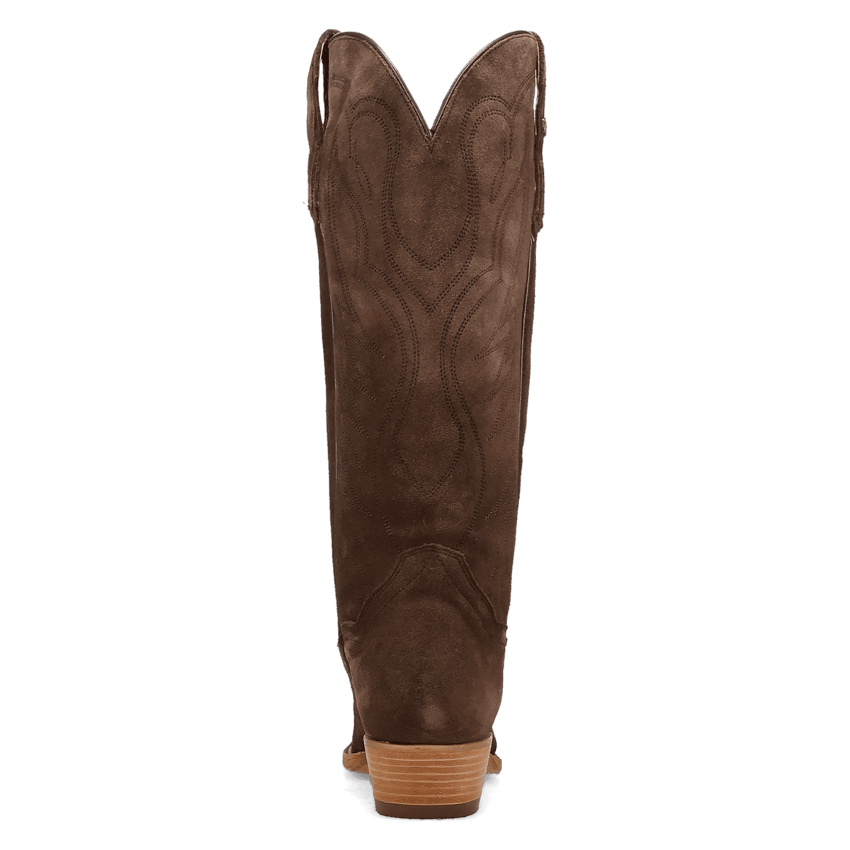 neon prairie suede leather boot 180 degree back angle