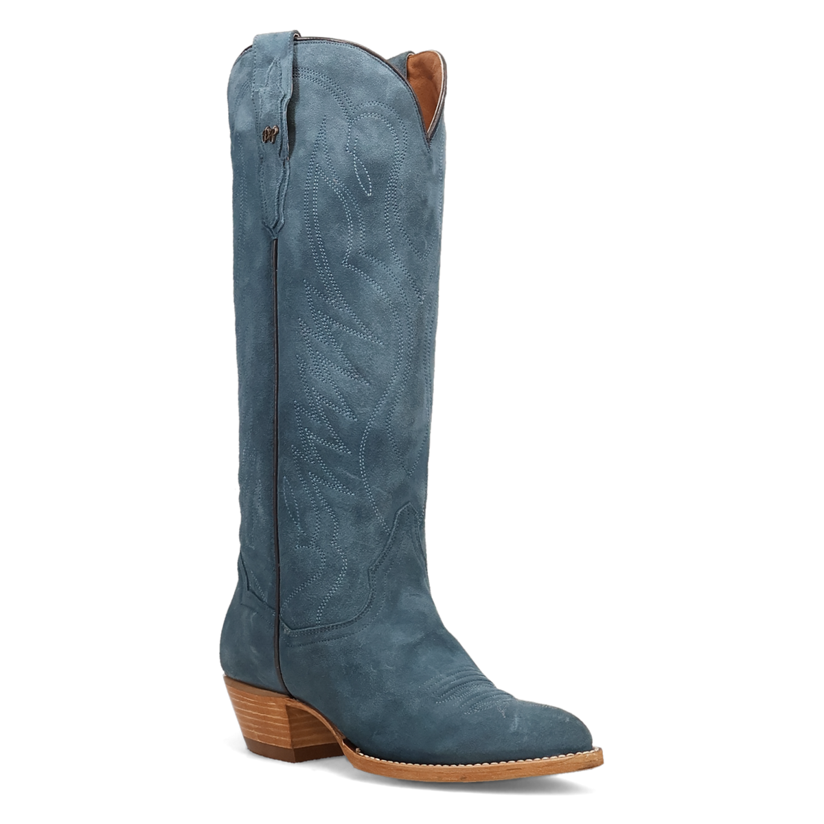 neon prairie suede leather boot