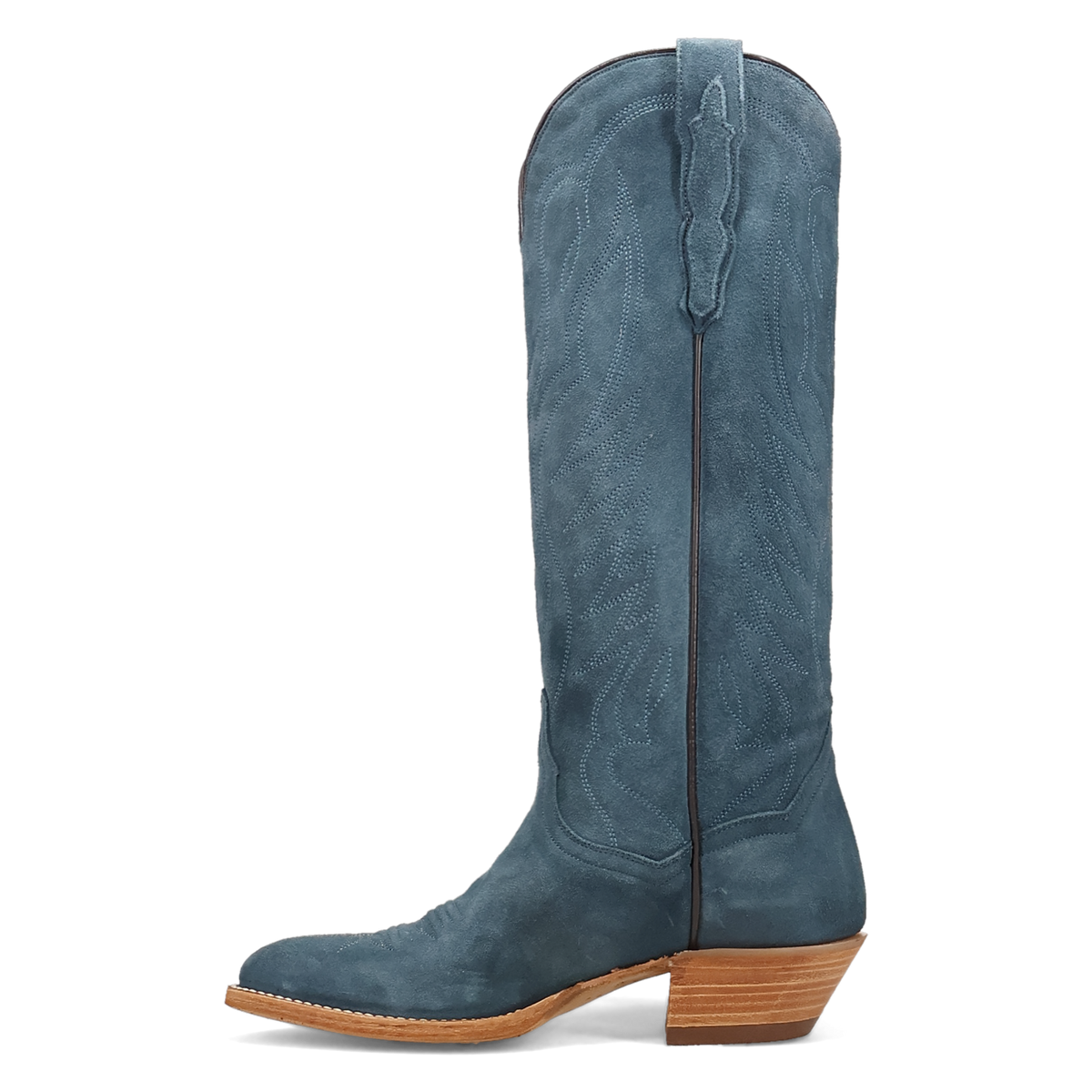 neon prairie suede leather boot