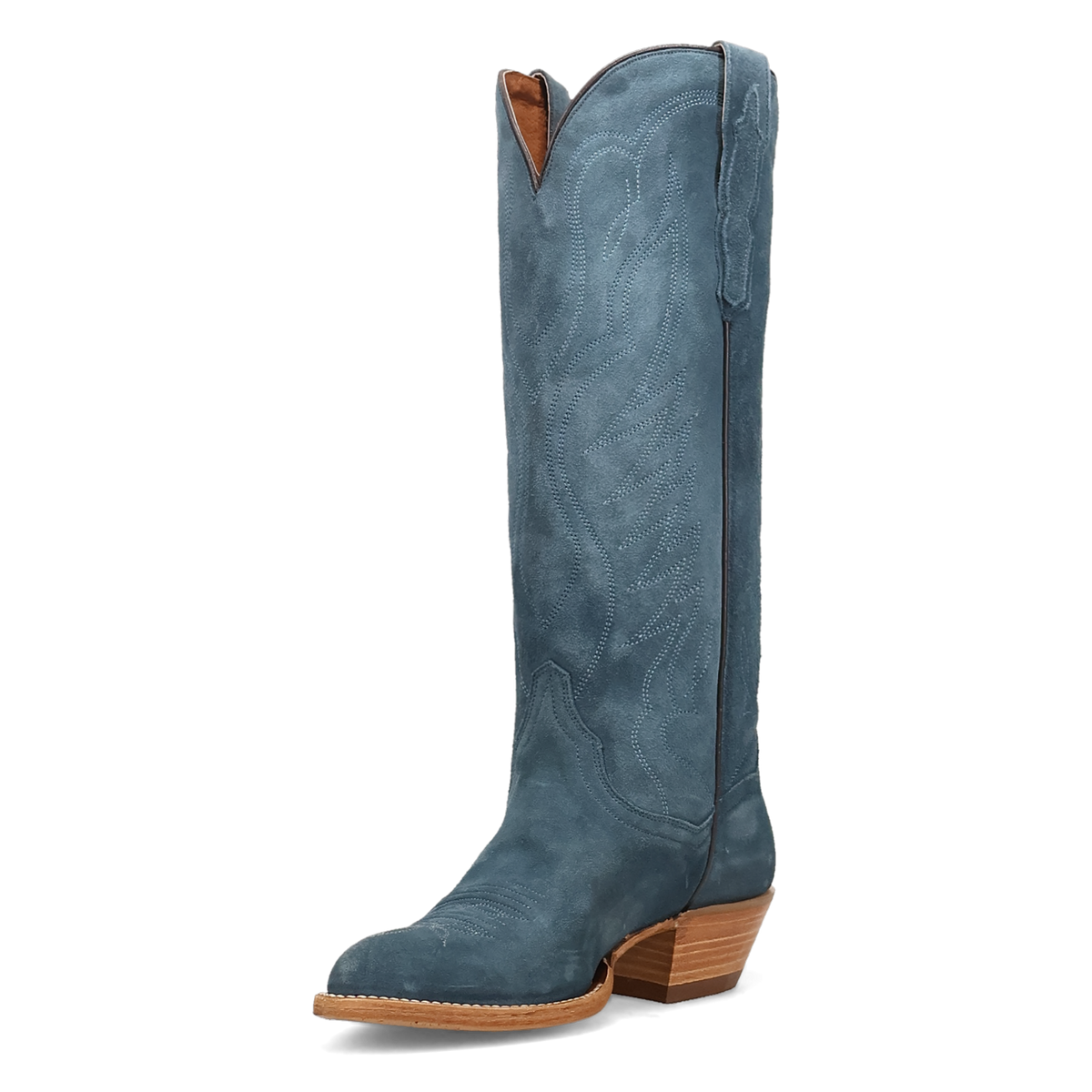 neon prairie suede leather boot