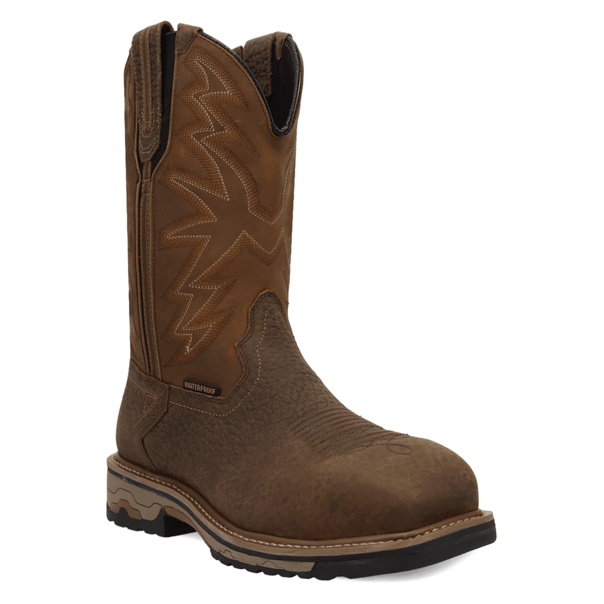 TUMBLEWEED WATERPROOF LEATHER STEEL TOE WORK BOOT Image