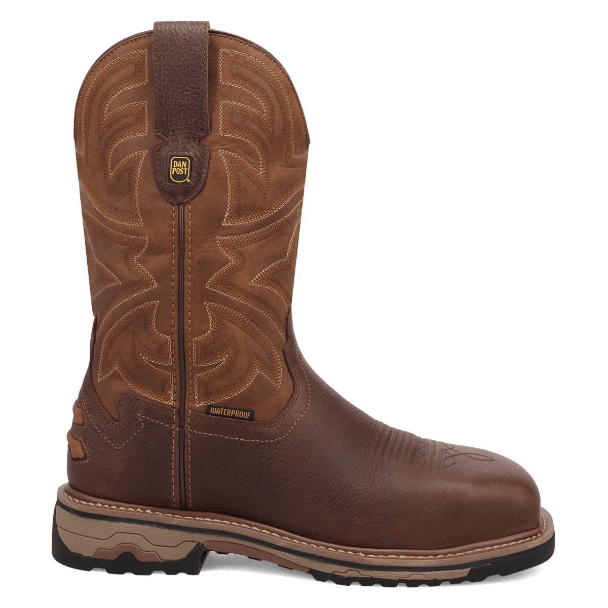 SIRE WATERPROOF LEATHER STEEL TOE WORK BOOT Image