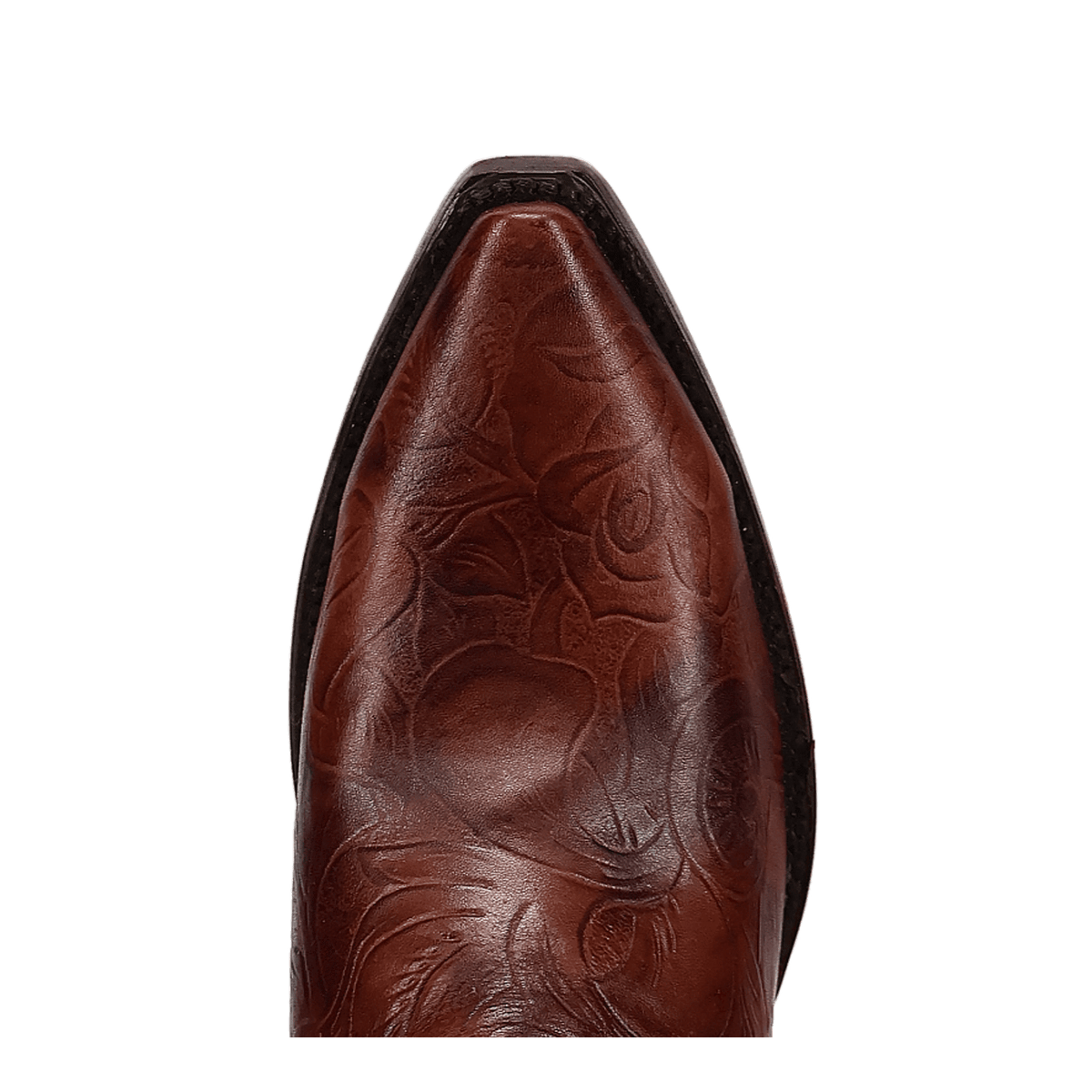 RODEO HAIR ON LEATHER BOOT Image