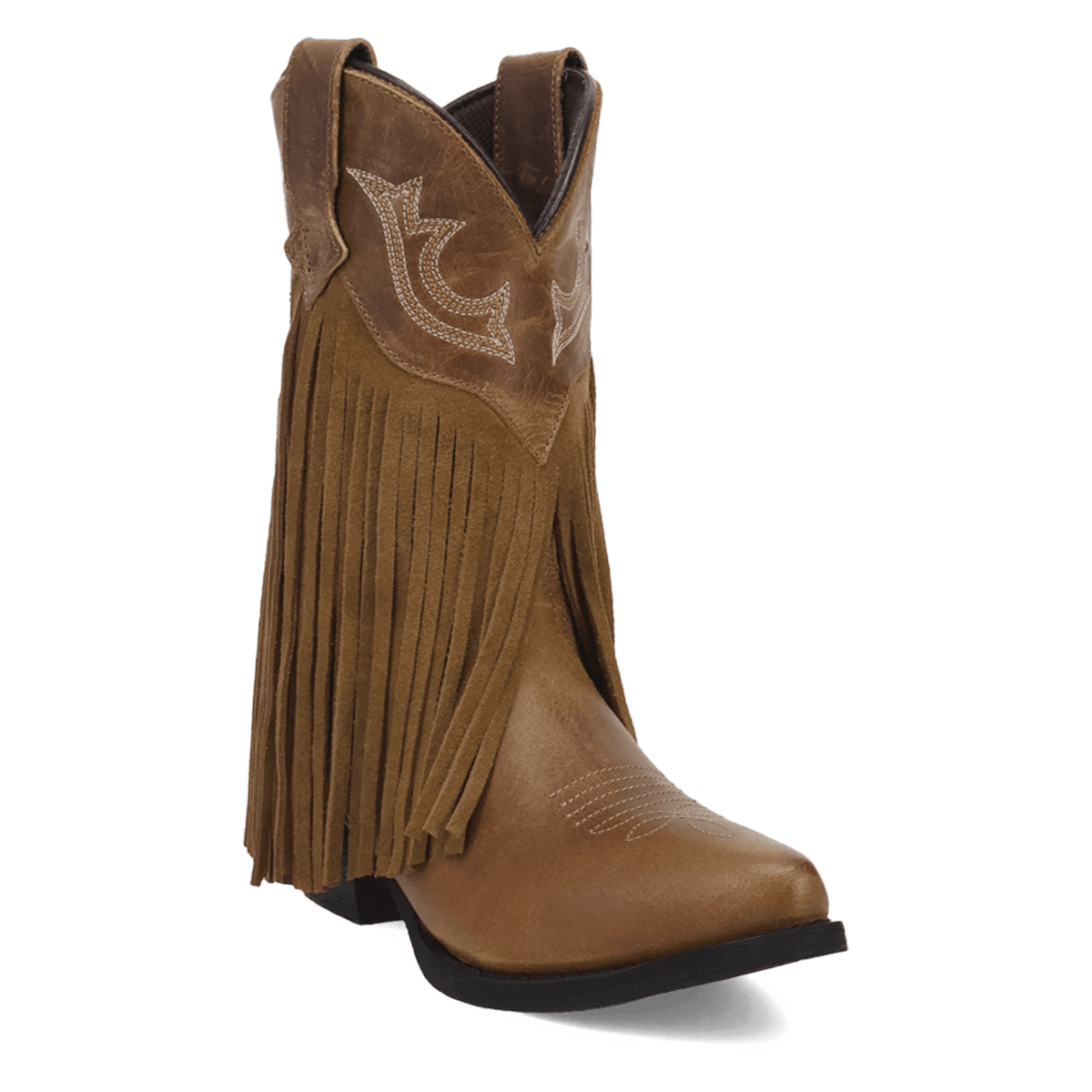 happy trails leather children's boot 45 degree angle