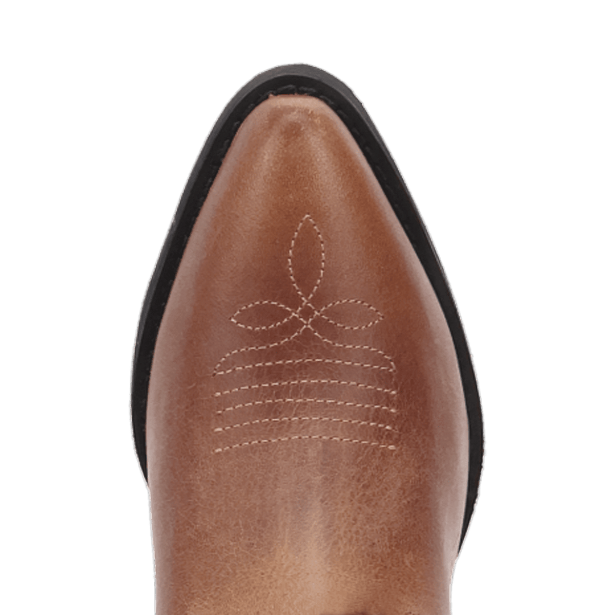happy trails leather children's boot toe angle