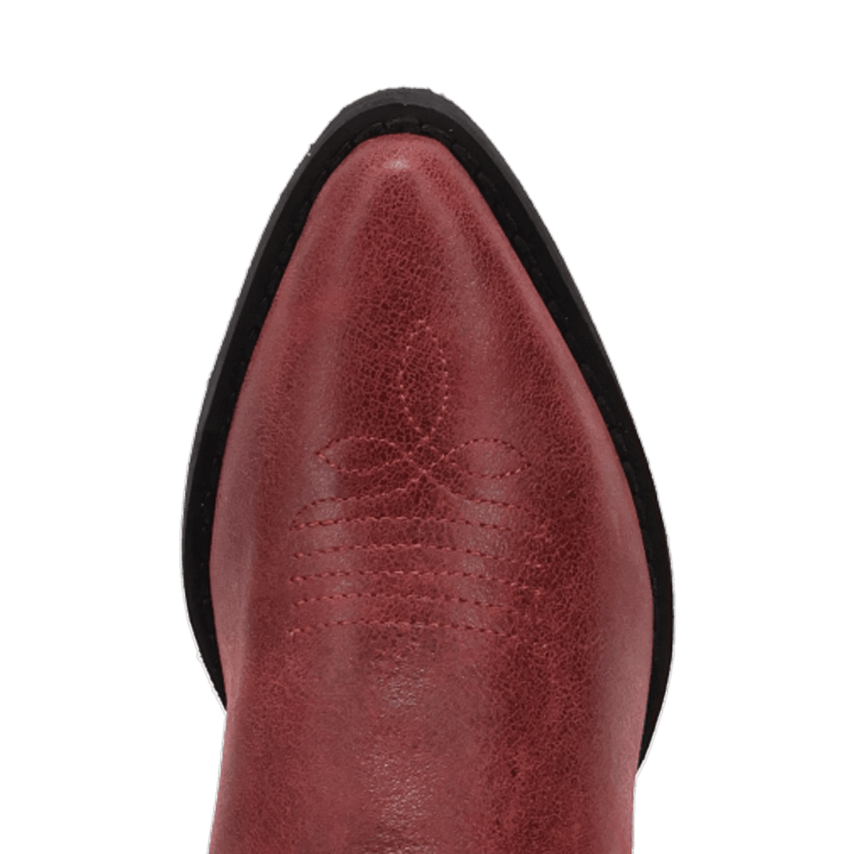 happy trails leather children's boot toe angle
