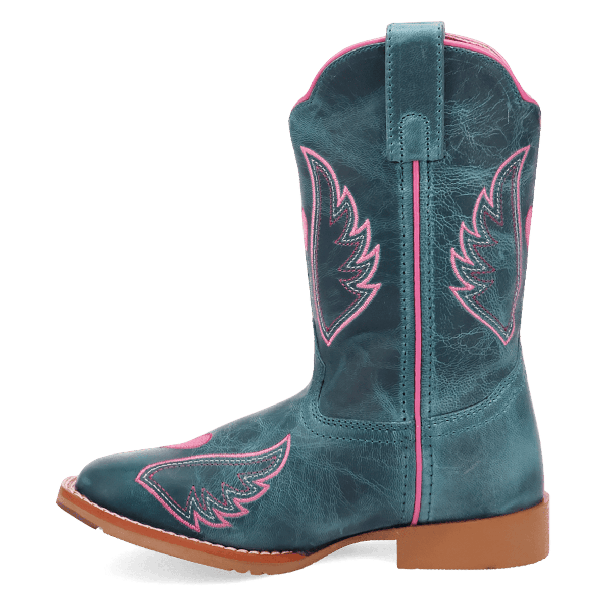 sweet caroline leather children's boot 135 degree outside angle