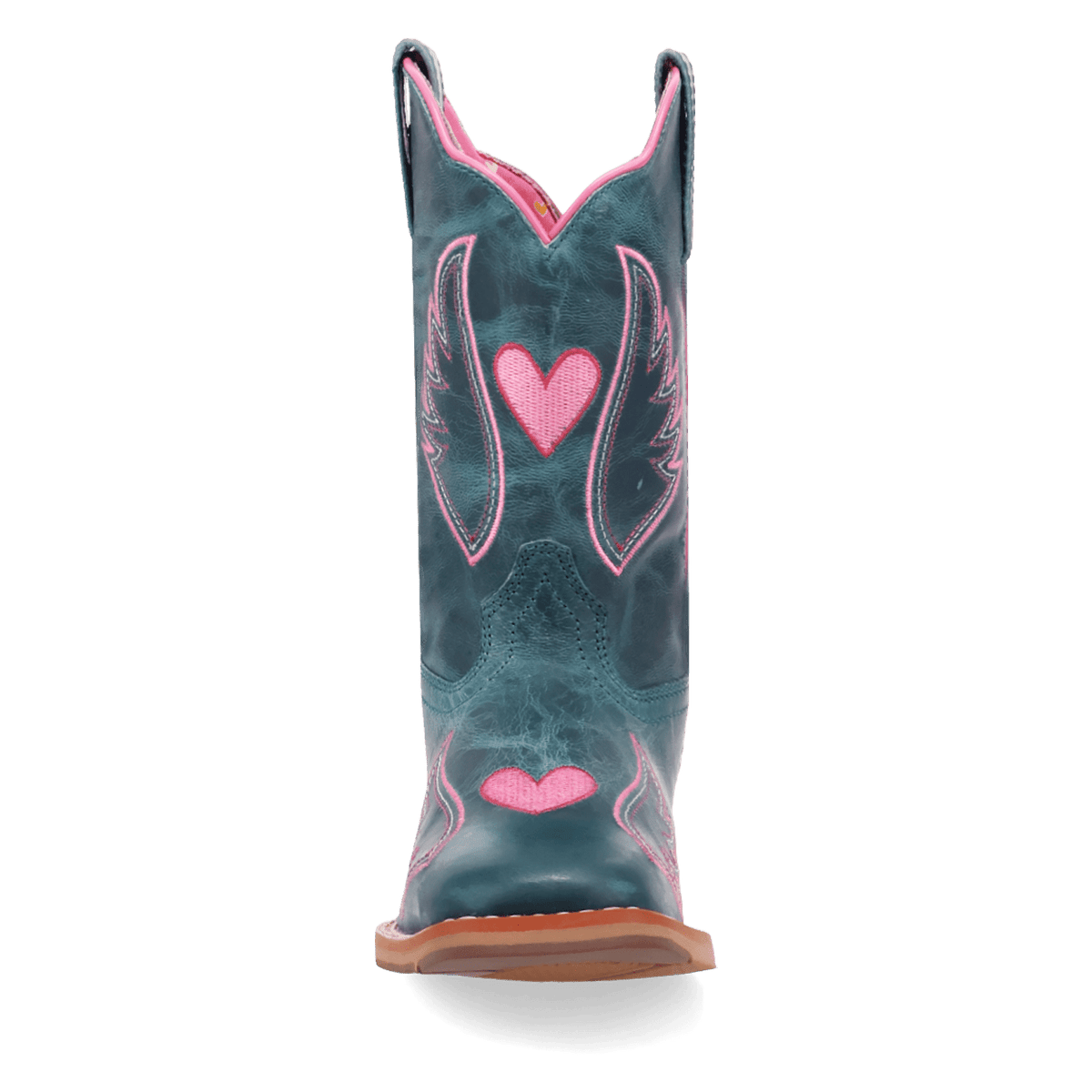 sweet caroline leather children's boot front angle