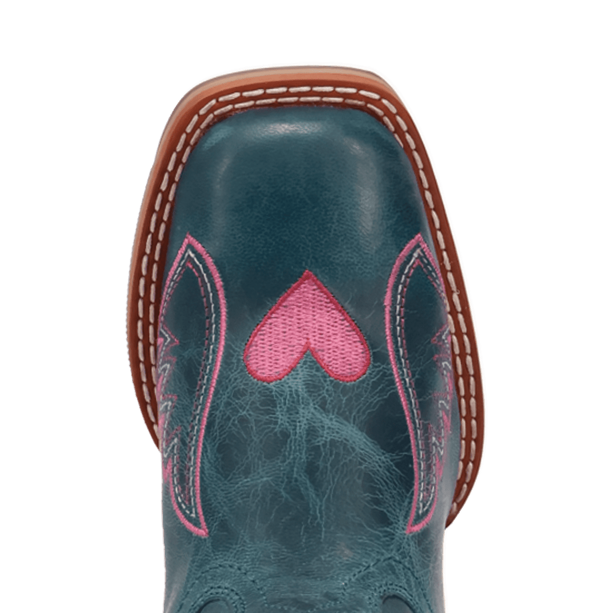sweet caroline leather youth boot toe angle