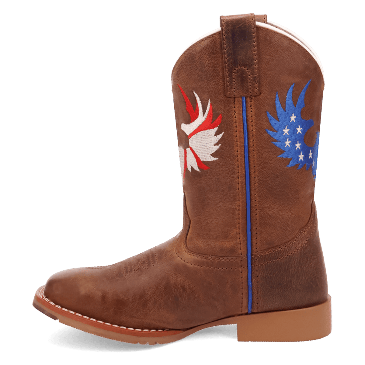 freedom flight leather youth boot 135 degree outside angle