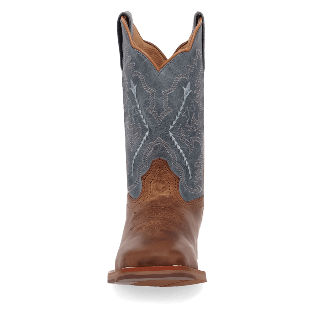 salina leather youth boot front angle