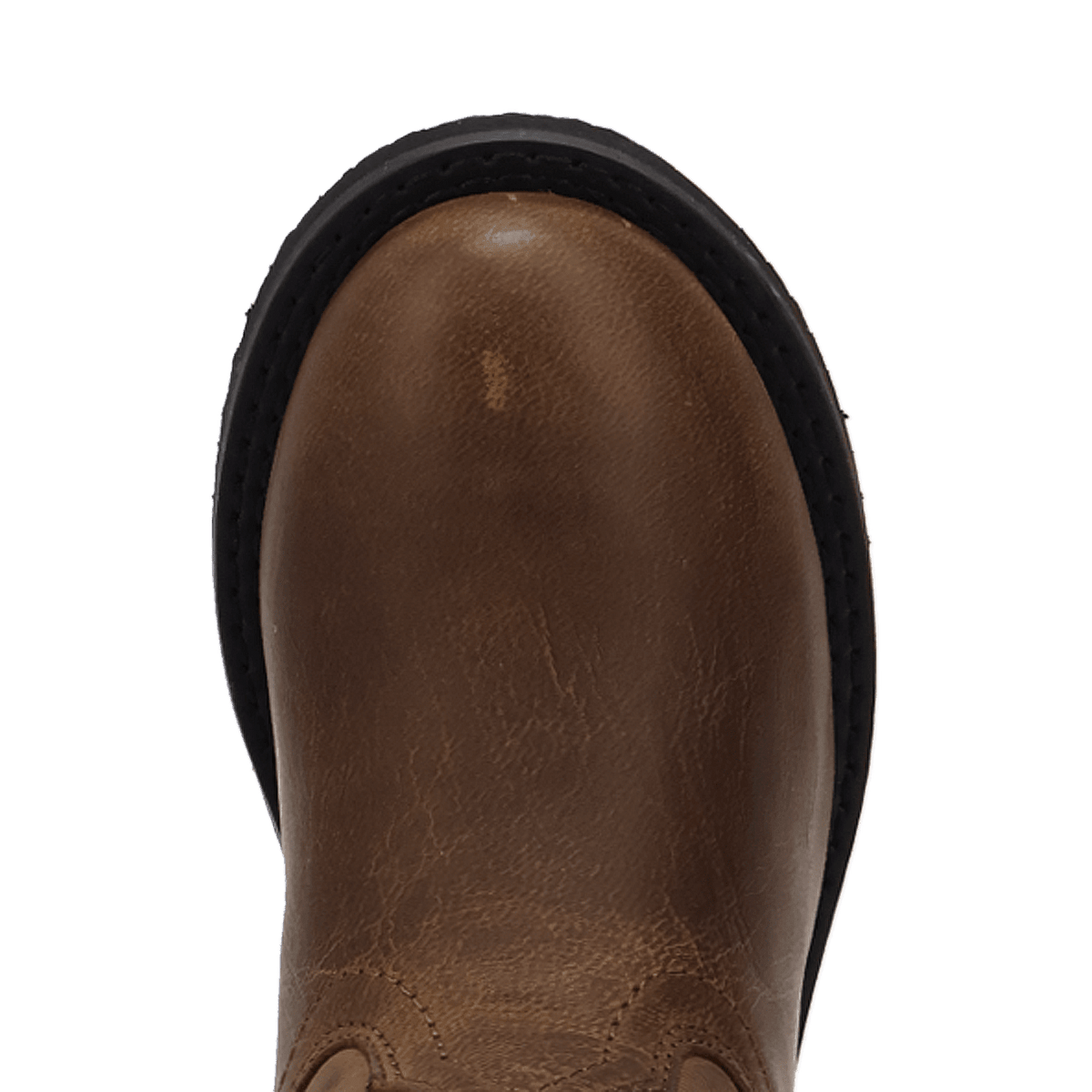 rowe leather childrens boot toe angle