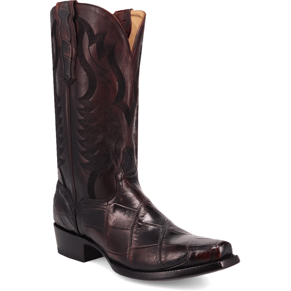 delano american alligator boot - dan post boots