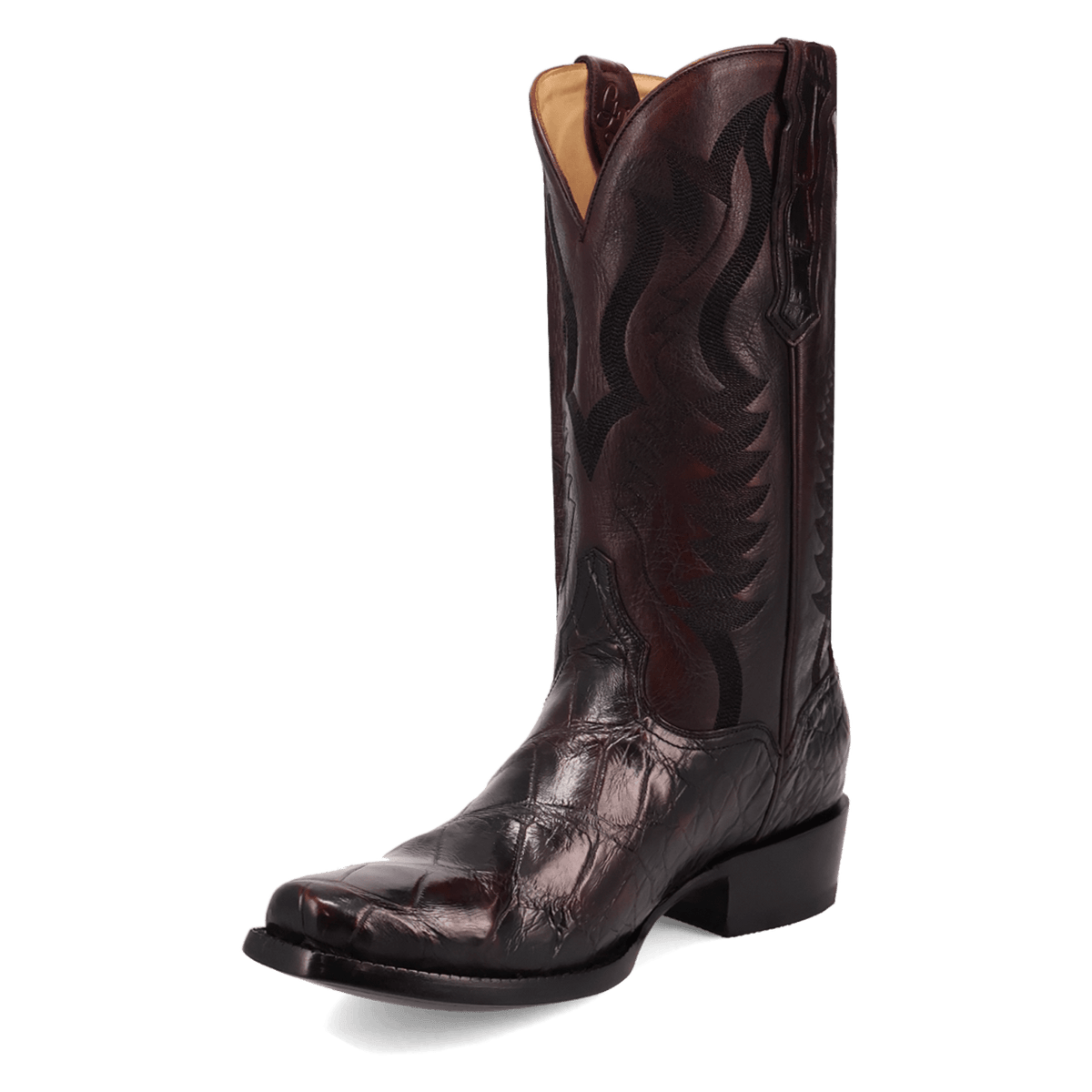 delano american alligator boot - dan post boots