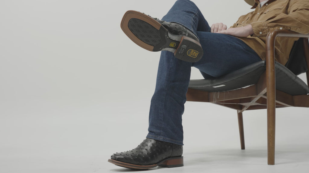 ALAMOSA FULL QUILL OSTRICH BOOT – Dan Post Boots