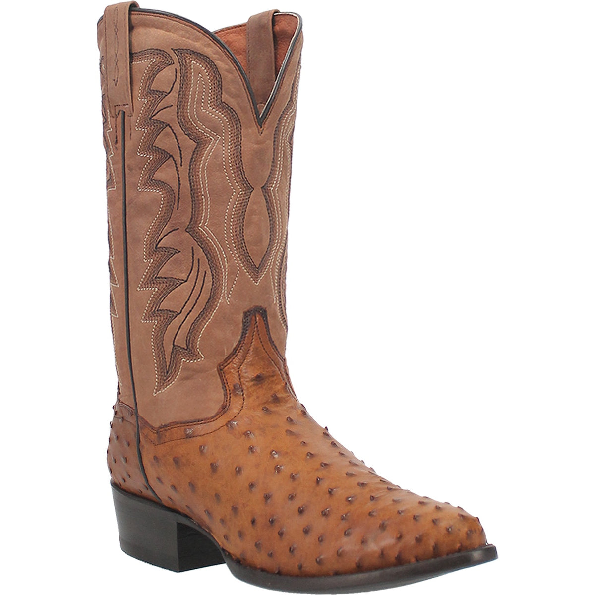 TEMPE FULL QUILL OSTRICH BOOT Cover