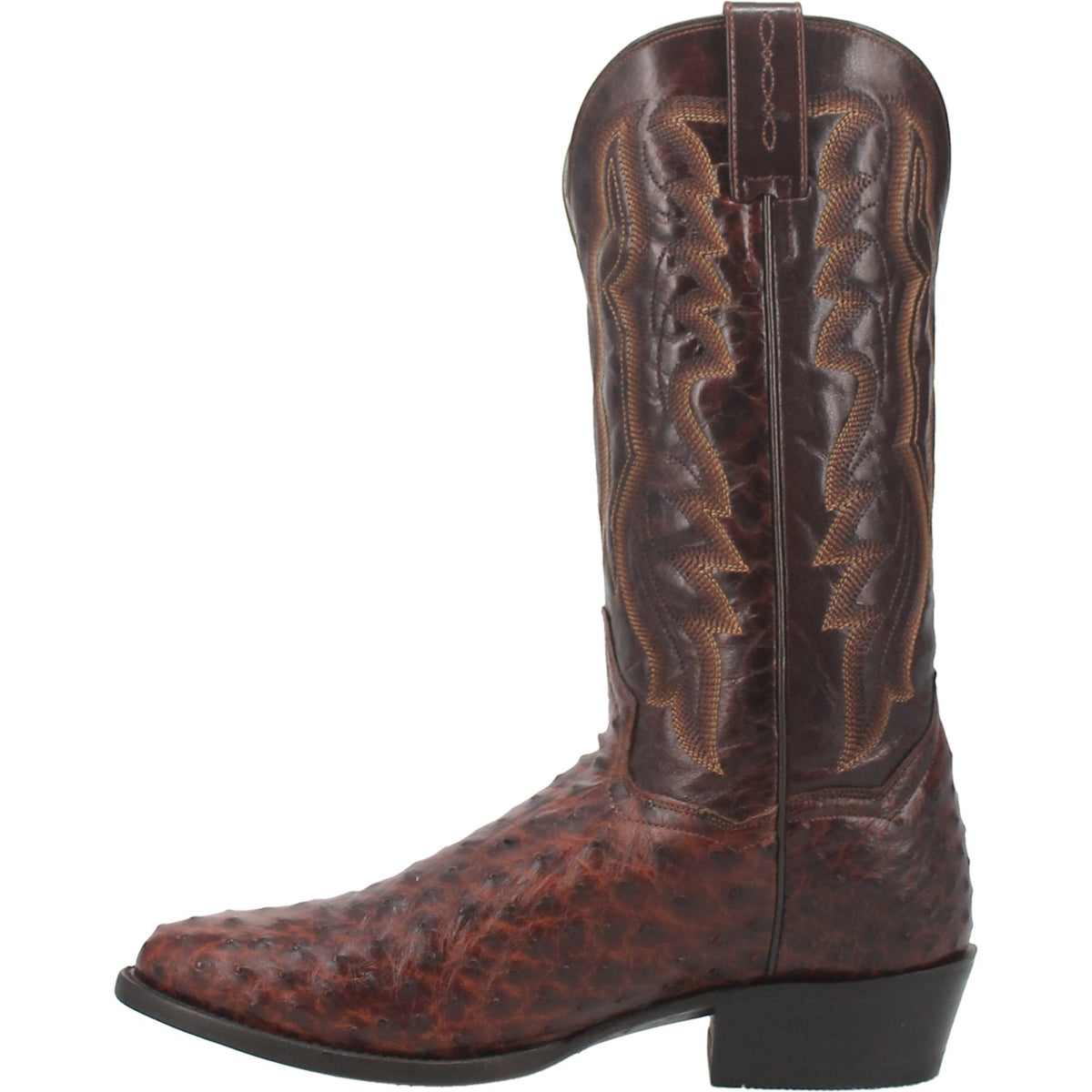 PERSHING FULL QUILL OSTRICH BOOT Image