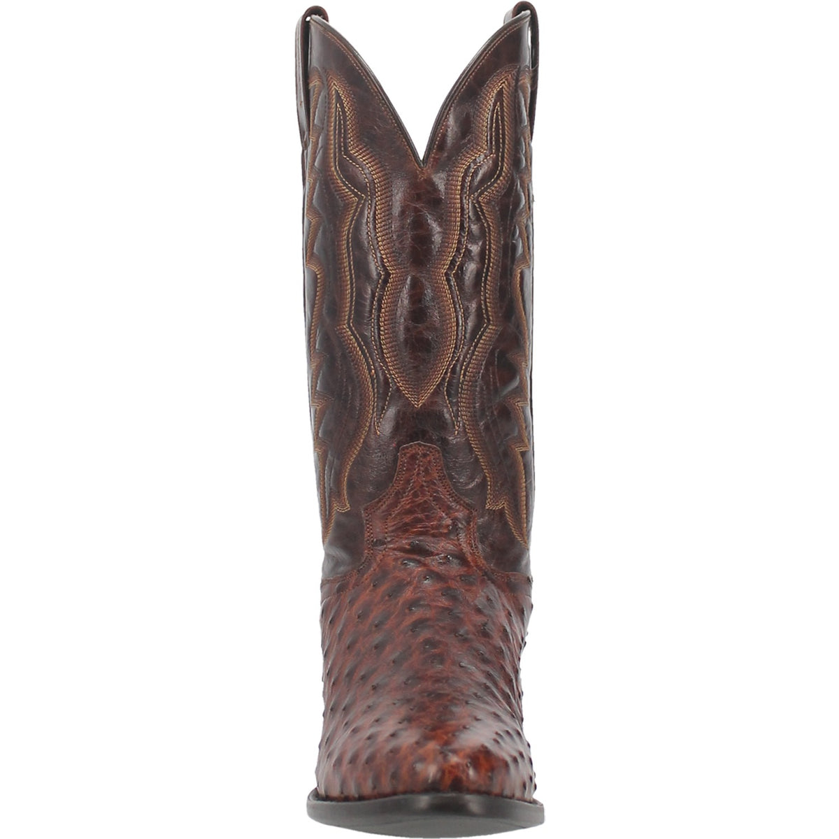 PERSHING FULL QUILL OSTRICH BOOT Image