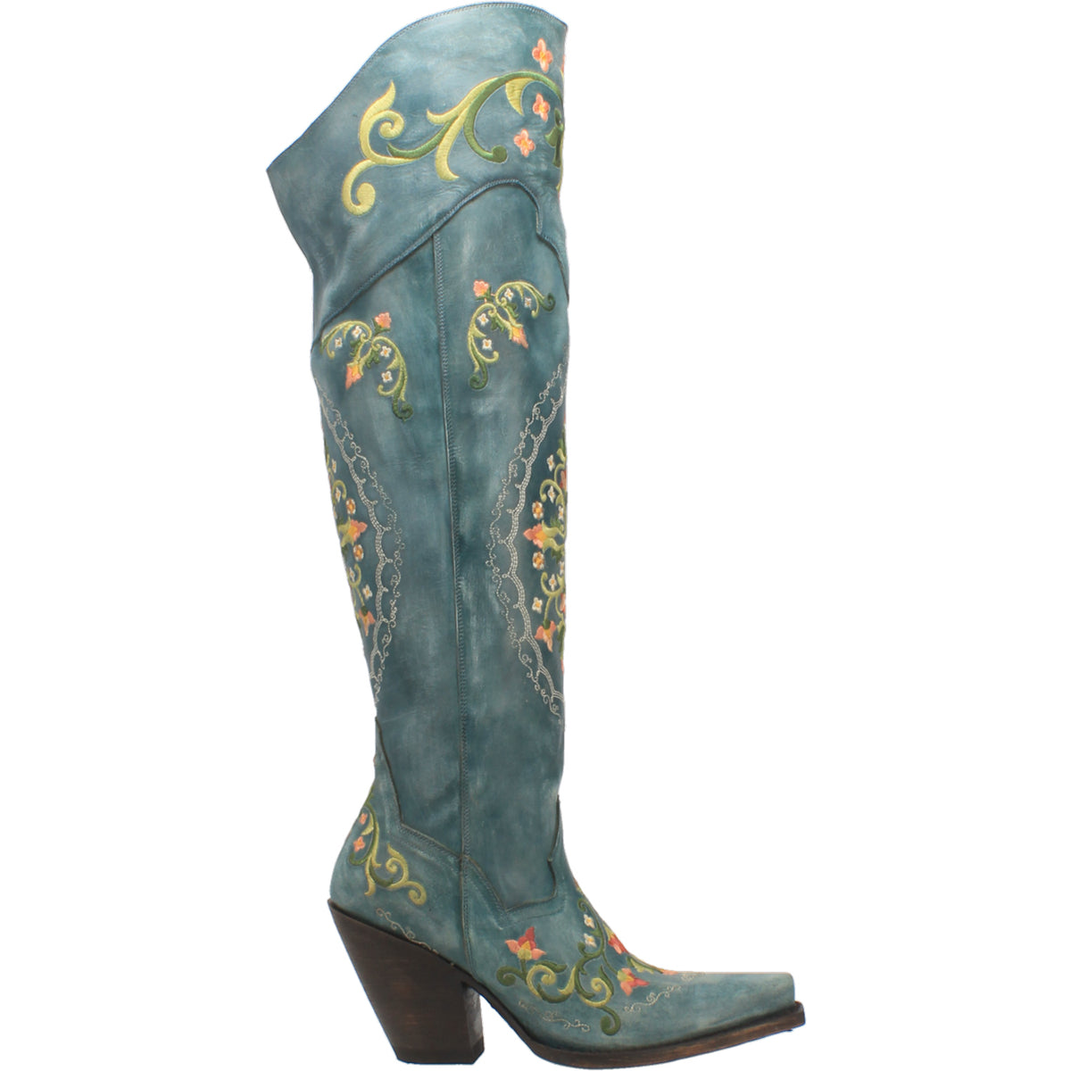 FLOWER CHILD LEATHER BOOT Cover