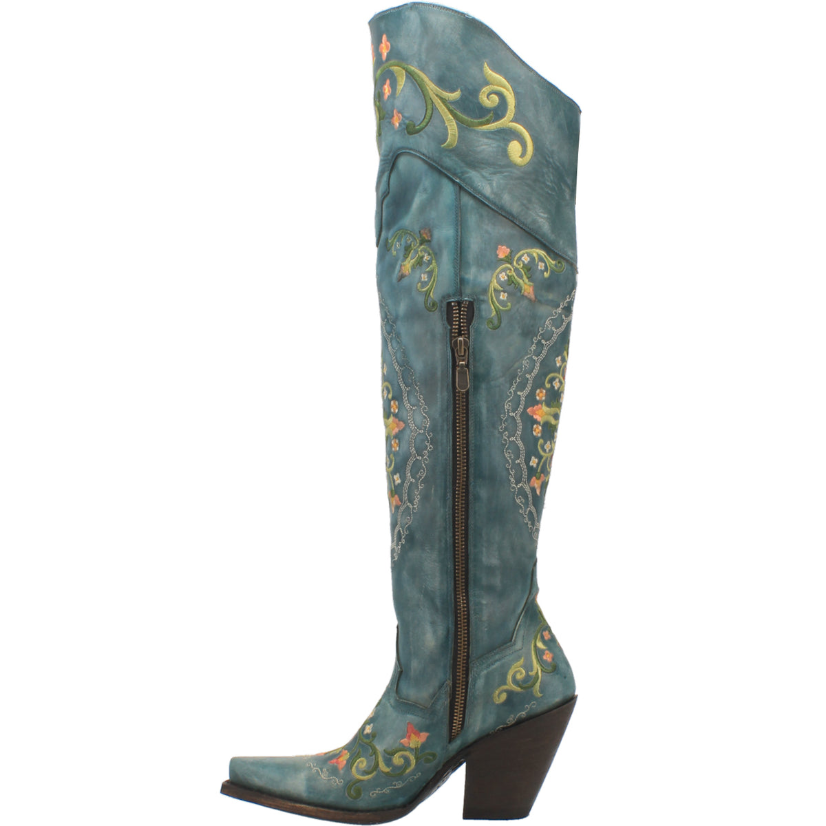 FLOWER CHILD LEATHER BOOT Cover