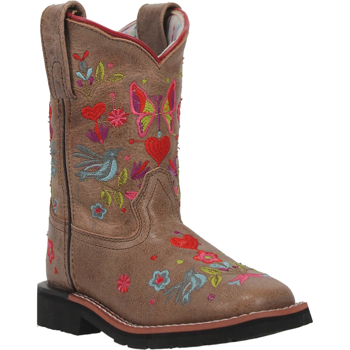 FLEUR LEATHER CHILDREN'S BOOT Cover